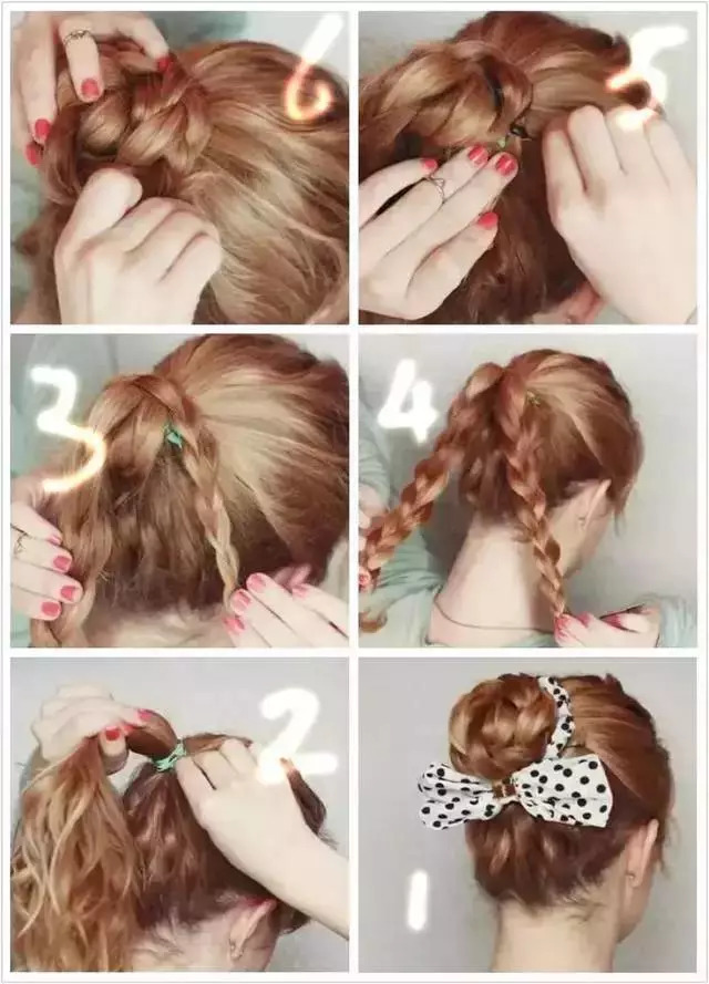 发型| hold不住短发的仙女们 把头发扎起来吧!_凤凰时尚