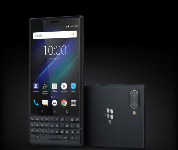黑莓发布key2 le售价399美元带有qwerty物理键盘