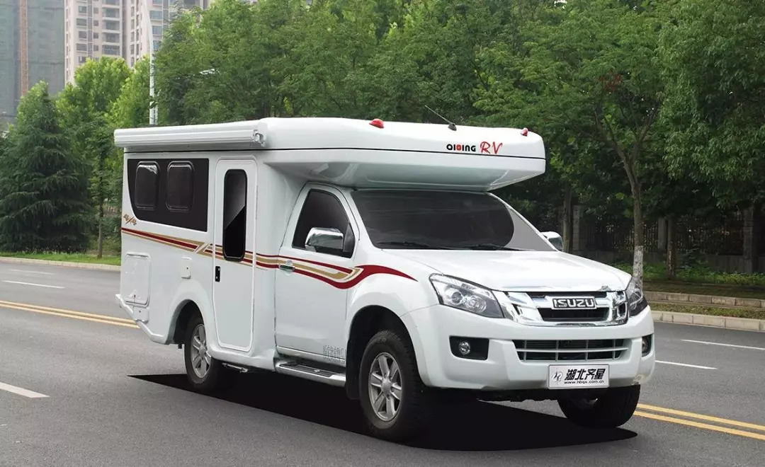 d-max单排升降顶皮卡房车来啦!