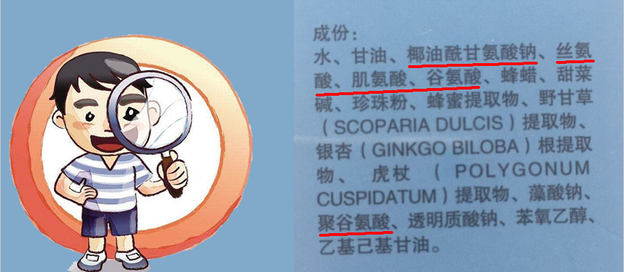 椰油酰基谷氨酸盐,椰油酰基谷氨酸钠,月桂酰基谷氨酸钠,肉豆蔻酰基