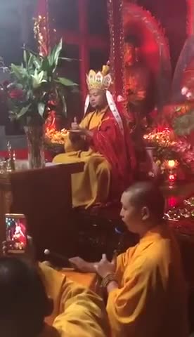 瑜珈焰口恭请五方五佛_凤凰网视频_凤凰网