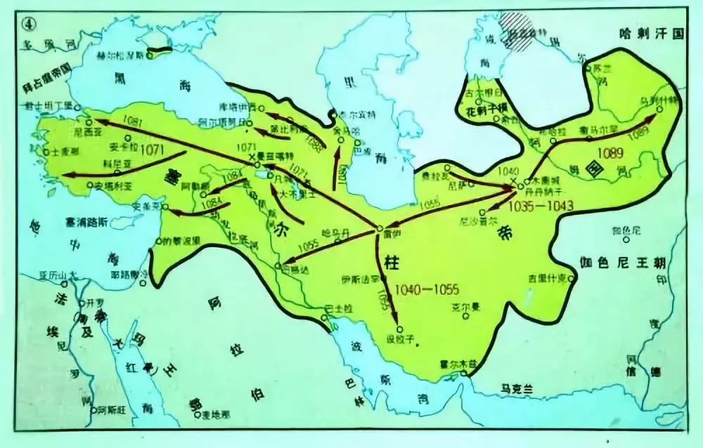 帖木儿帝国地图图片