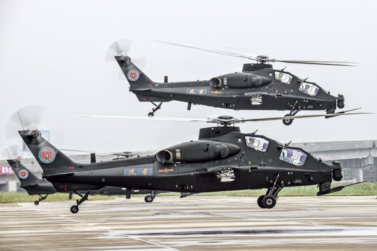 中国现役直升机数量图片
