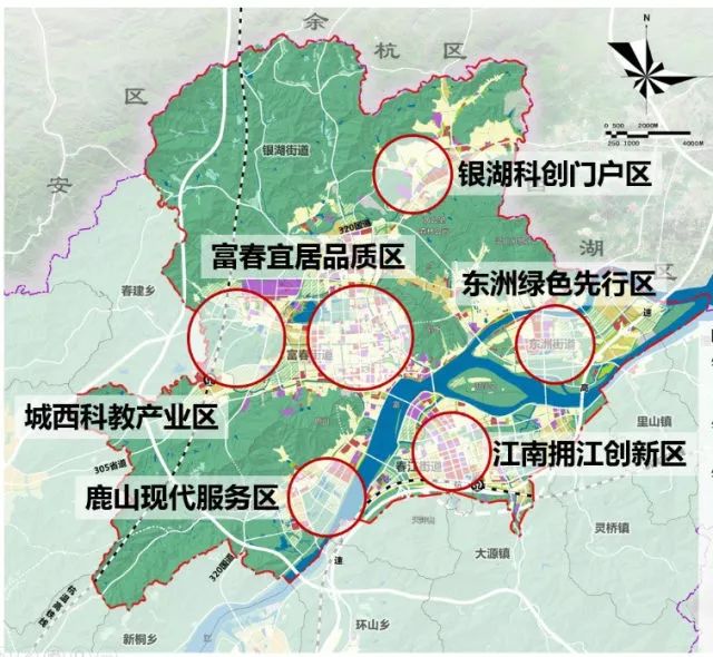 环杭速递 | 富阳分区规划草案出炉啦!这幅"富春山居图"要怎么画?