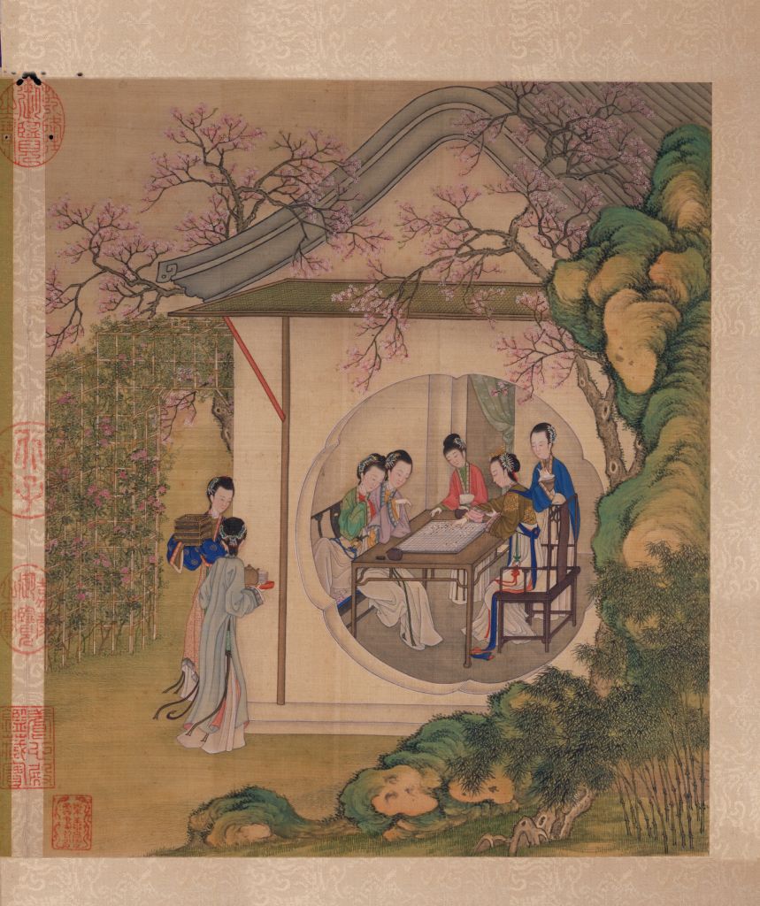 18世纪中国牙雕的最高成就为何是一组美人图?__凤凰网