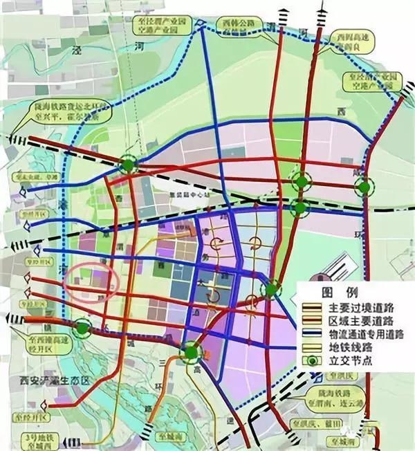 西安熙地港地图图片