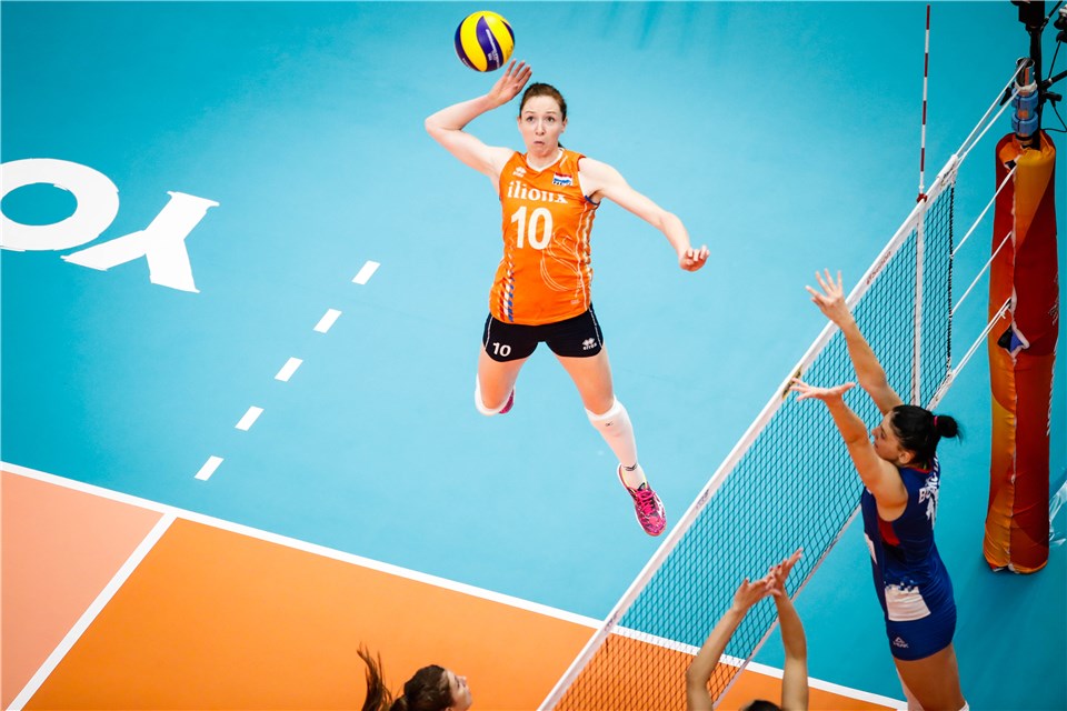 荷兰女排当家球星发文感慨世锦赛,网友:来中国分分钟冠军!