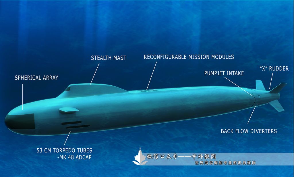 美军未来攻击核潜艇项目造价涨到55亿 针对大洋决战