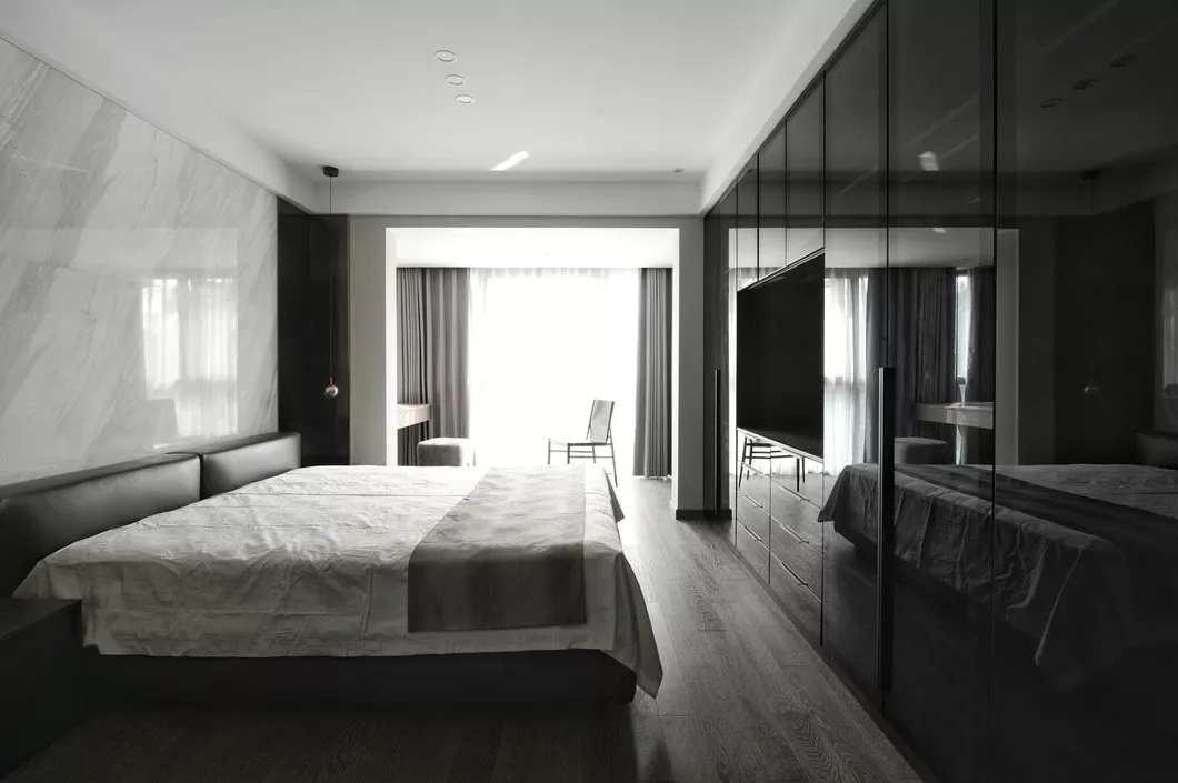 【现代风格黑白灰装修】黑白灰,简约的最高级!