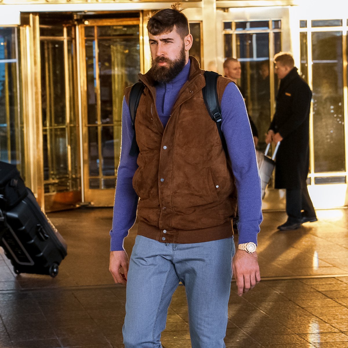 客战爵士!猛龙众将抵达比赛场馆