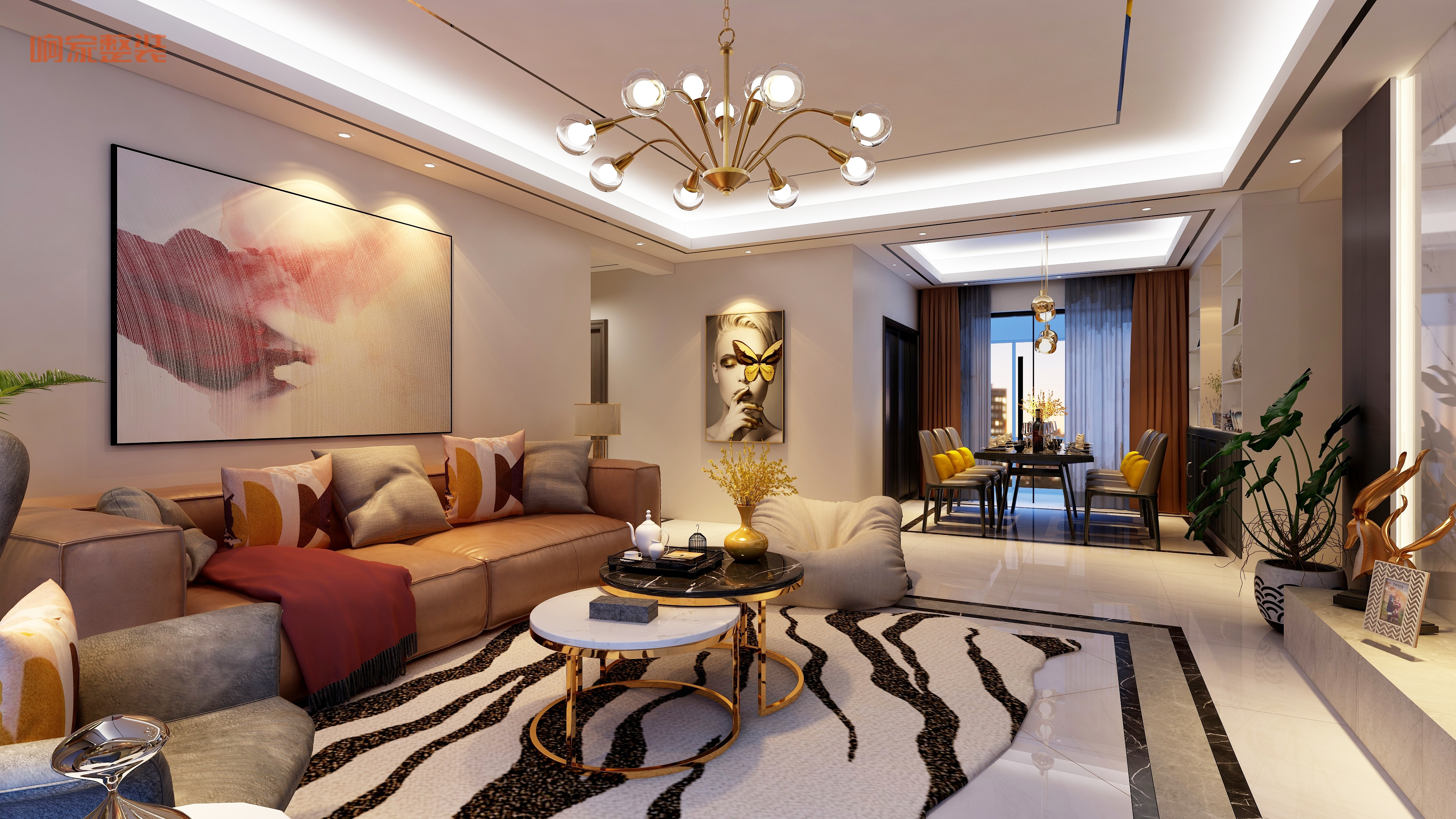 时下最流行的响家装修,现代轻奢的生活美学,在细节上撩动你!