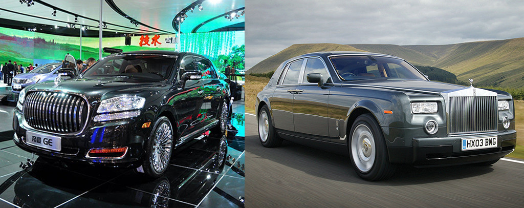 比亚迪s8,山寨:奔驰slk