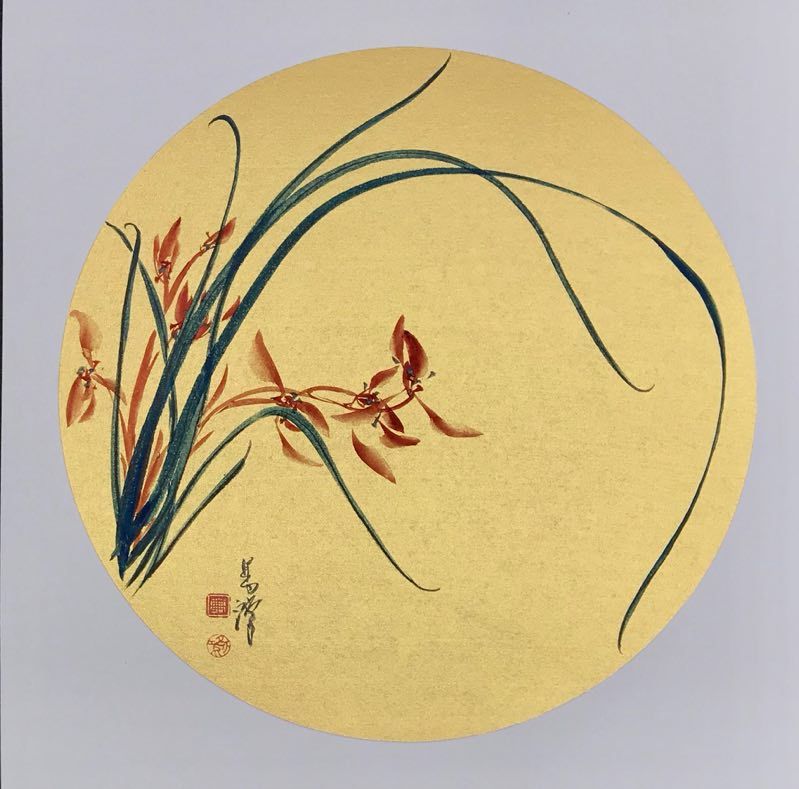 墨香兰韵|著名书画家高鸿作品欣赏