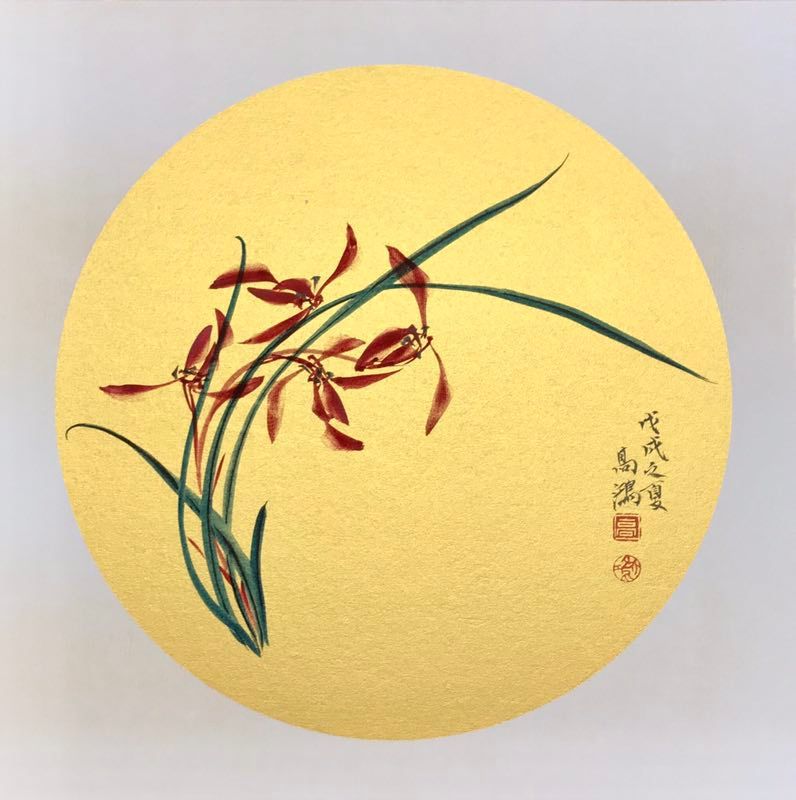 墨香兰韵|著名书画家高鸿作品欣赏