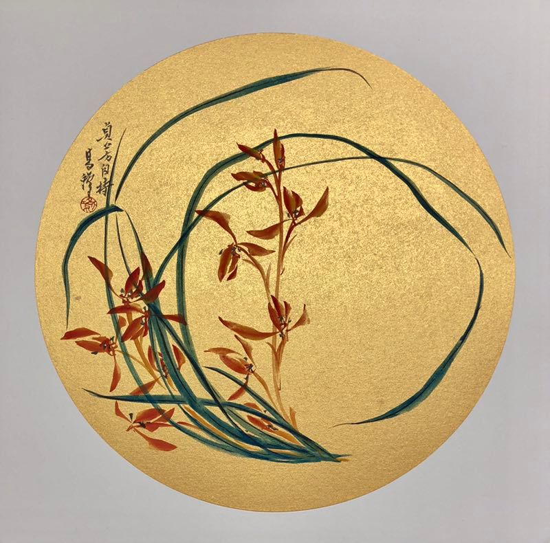 墨香兰韵|著名书画家高鸿作品欣赏