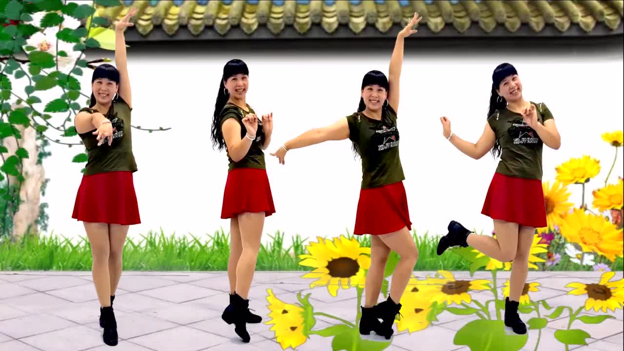 广场舞精选:《红马鞍》编舞:云裳