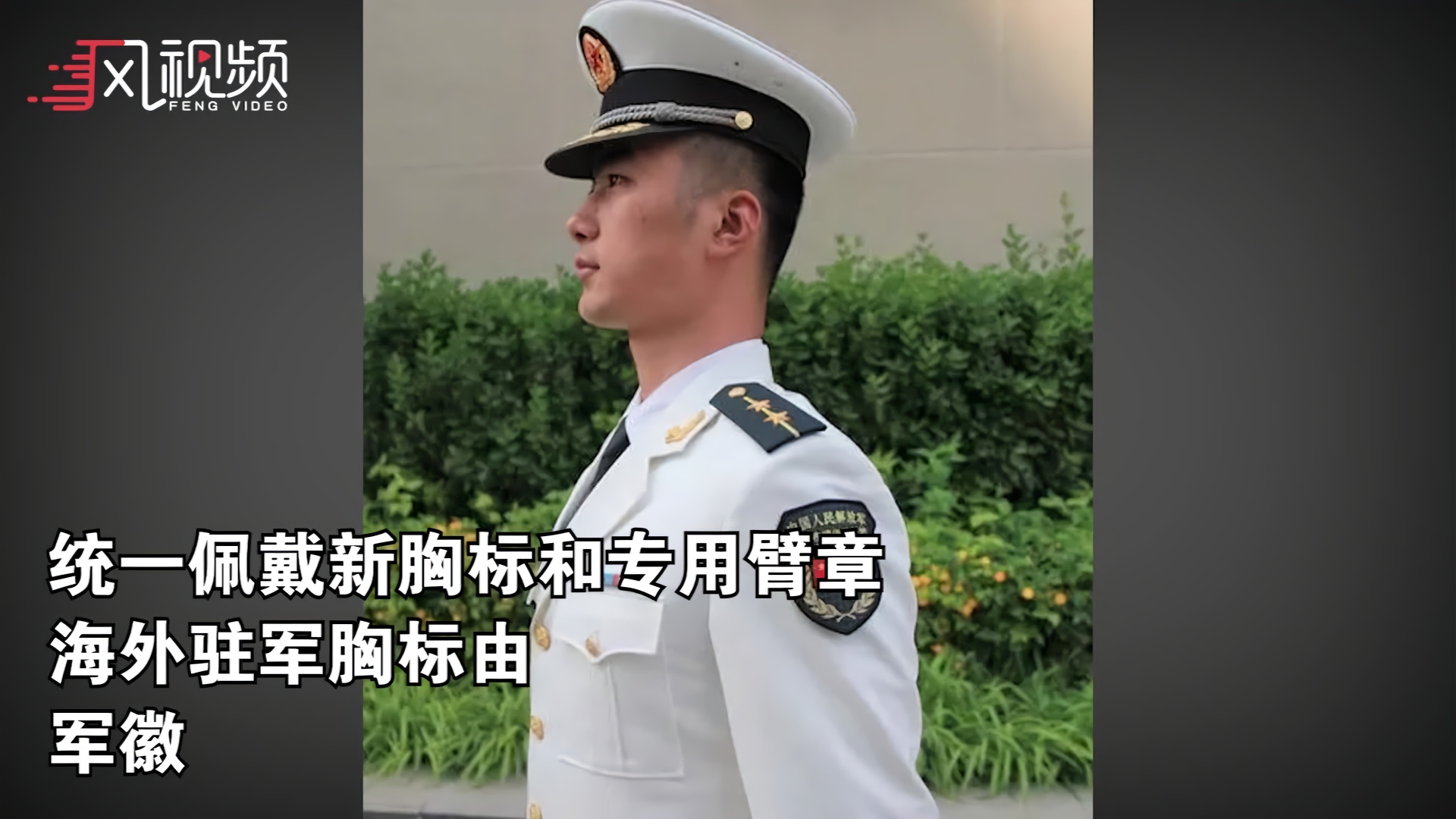 中国驻吉布提部队将佩戴专用胸标臂章