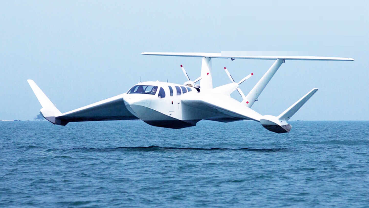 神出鬼没!看中国这款掠海"飞船"