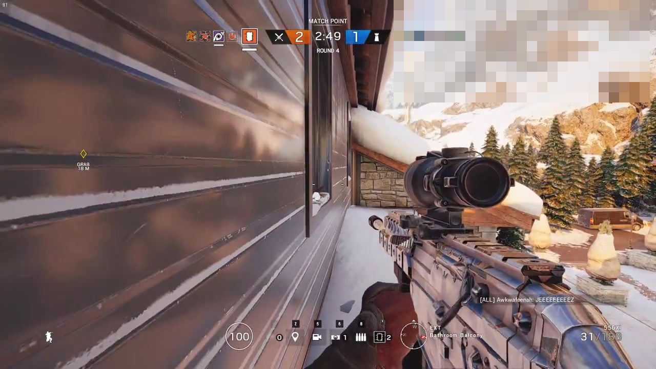 爆破哥的硬实力!《彩虹六号:围攻》thermite 1v5